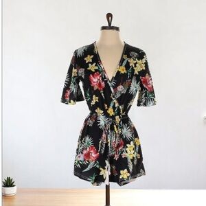 Famulily Floral Romper l SIZE S
